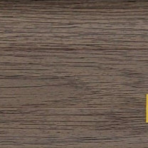 Плинтус пластиковый Ideal 321 Падук 55 мм Коричневый.