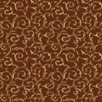 Ковролин Флора Каштан .