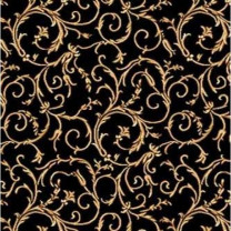 Ковролин Valencia (Валенсия) P002 Black Чёрный.