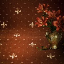 Ковролин Лилия Каштан .