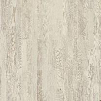 Паркетная доска Tarkett Salsa Art White Wedding трехполосная брашированная лак .