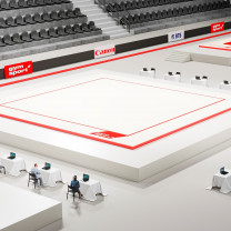 Ковер для художественной гимнастики GYMSPORT PROF (универсальный) 14Х14Х0.008М .