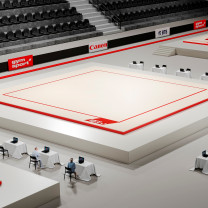 Ковер для художественной гимнастики GYMSPORT PROF PREMIUM (профессиональный) 2Х1.5Х0.008М .