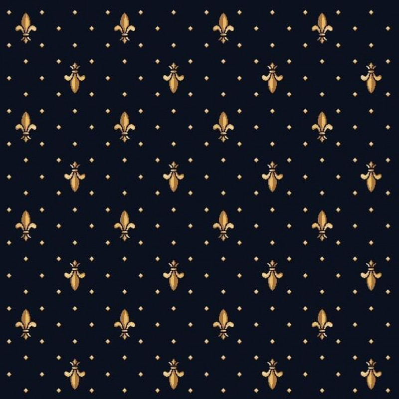 Ковролин BIG Carus SE (Карус) 022-21518 (Prato) Синий.