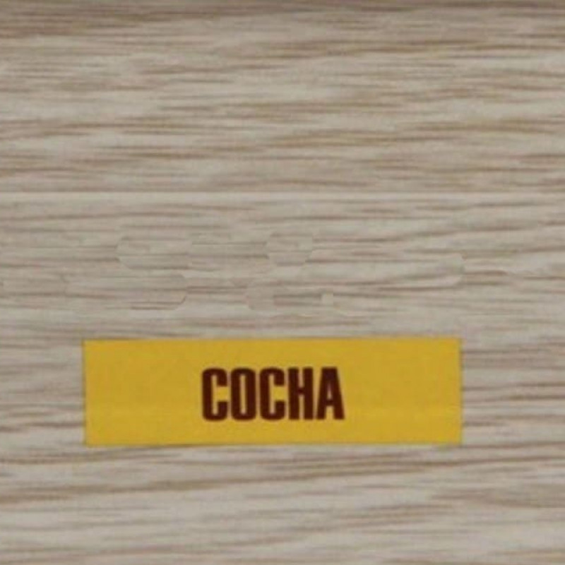 Плинтус пластиковый Ideal 271 Сосна 55 мм Бежевый.