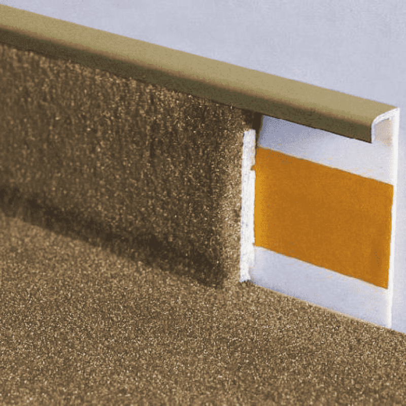 Плинтус для ковролина Korner Беж 102 Польша Бежевый.