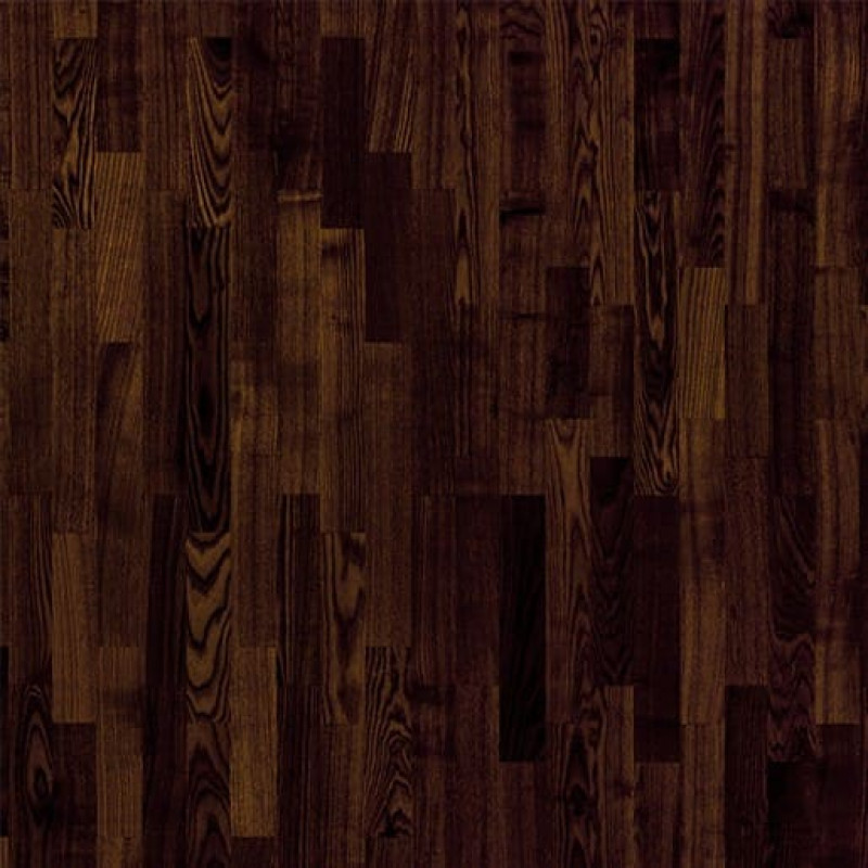 Паркетная доска Tarkett Salsa Ясень Коньяк глянец Коричневый.