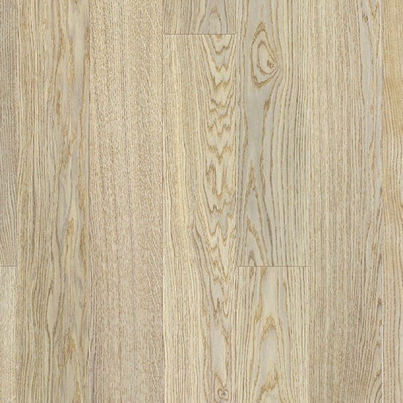 Паркетная доска Tarkett Tango Дуб Скандинавский однополосная лак Белый.