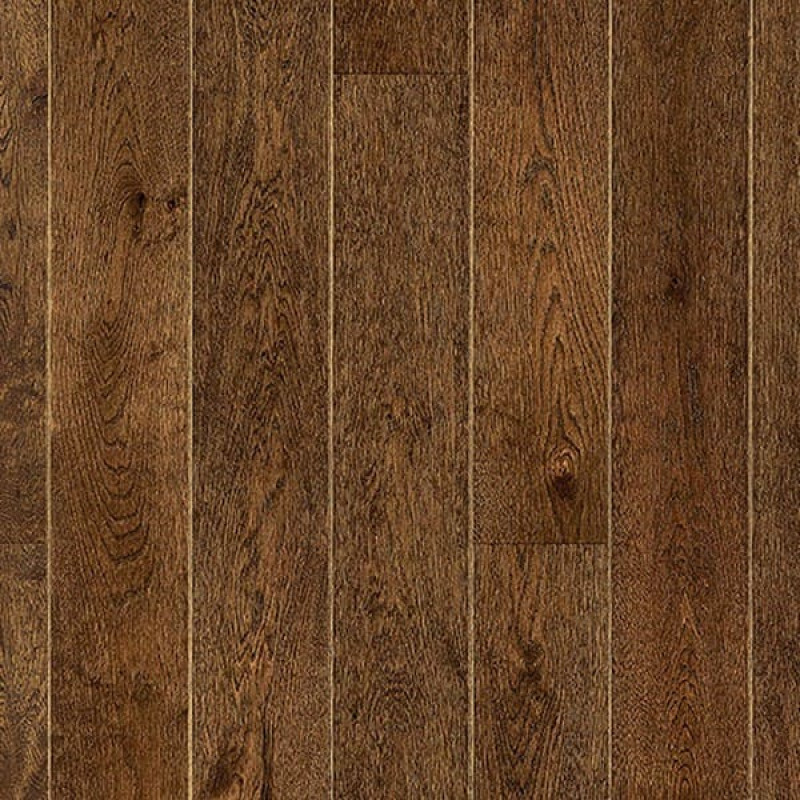 Паркетная доска Tarkett Tango Дуб Тмин однополосная брашированная лак Коричневый.