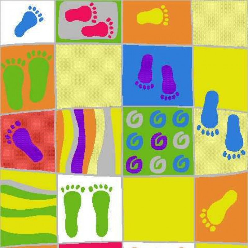 Ковролин Киндер Микс 50860-7 Разноцветный.